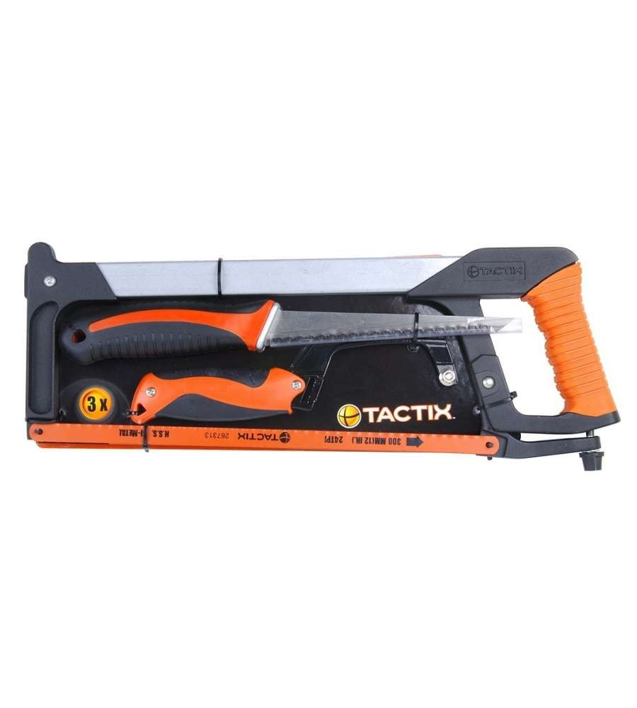 Kit 3 scies Tactix