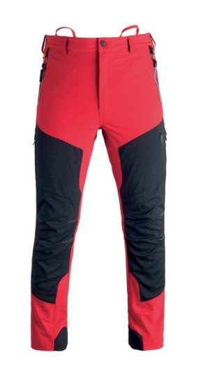 Pantalon de travail Kapriol Tech – Rouge / Noir