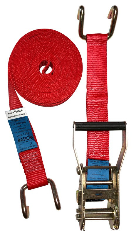 Sangle Arrimage à Cliquet 45mm 9m Doigts Ecartés