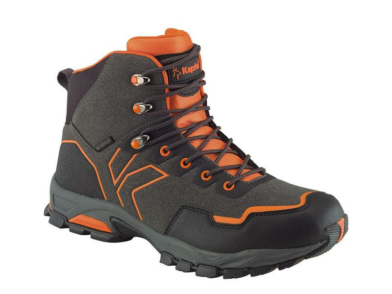 Chaussures NO SAFETY Kapriol Enduro Hautes - Gris / Orange