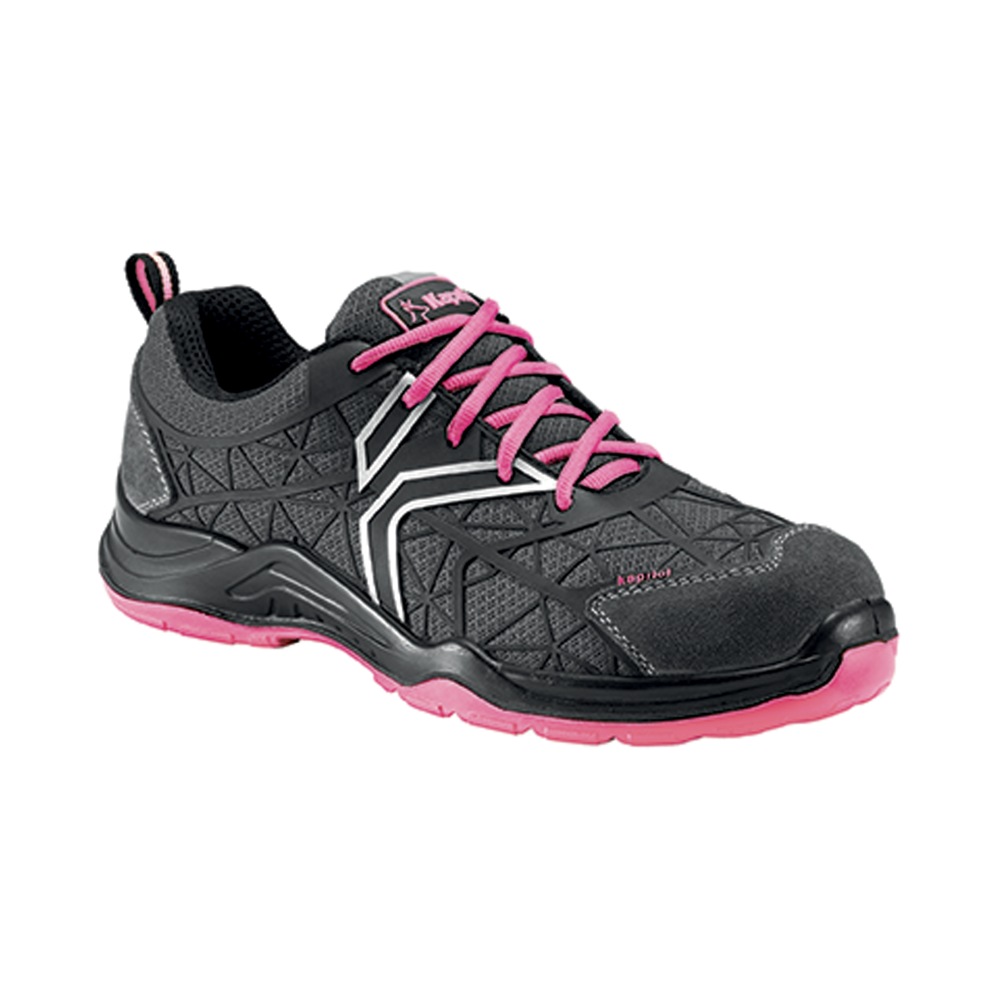 Chaussures de Sécurité Femmes Kapriol Spider S1PL SR FO – Gris / Rose