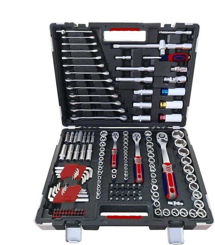 Coffret à Douilles 3 Cliquets 157PCS Kraftmuller