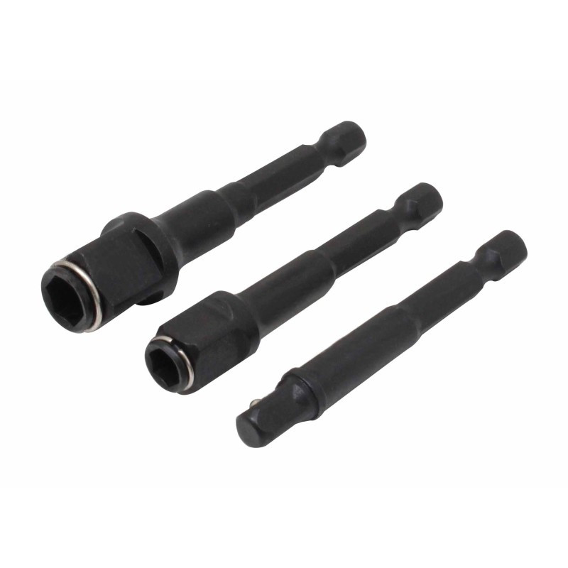 Kit 3 Adaptateurs 2 en 1 Visseuse – Satra | 1/4 - 3/8 - 1/2