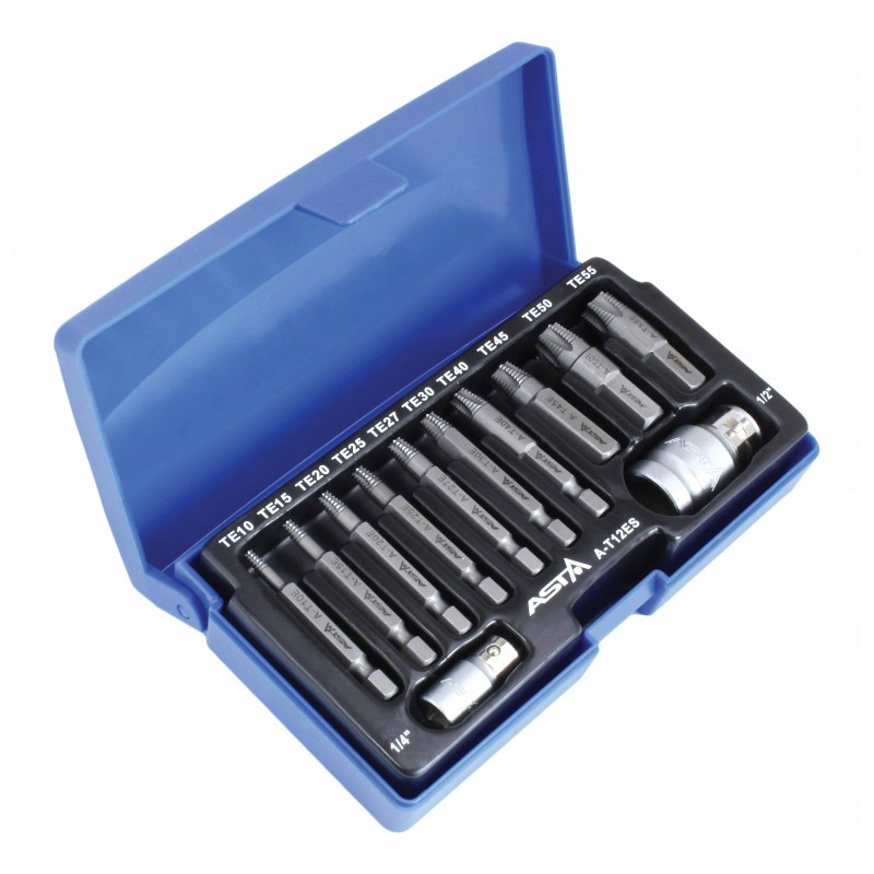 Coffret Extracteurs Vis Torx – Asta | 12PCS