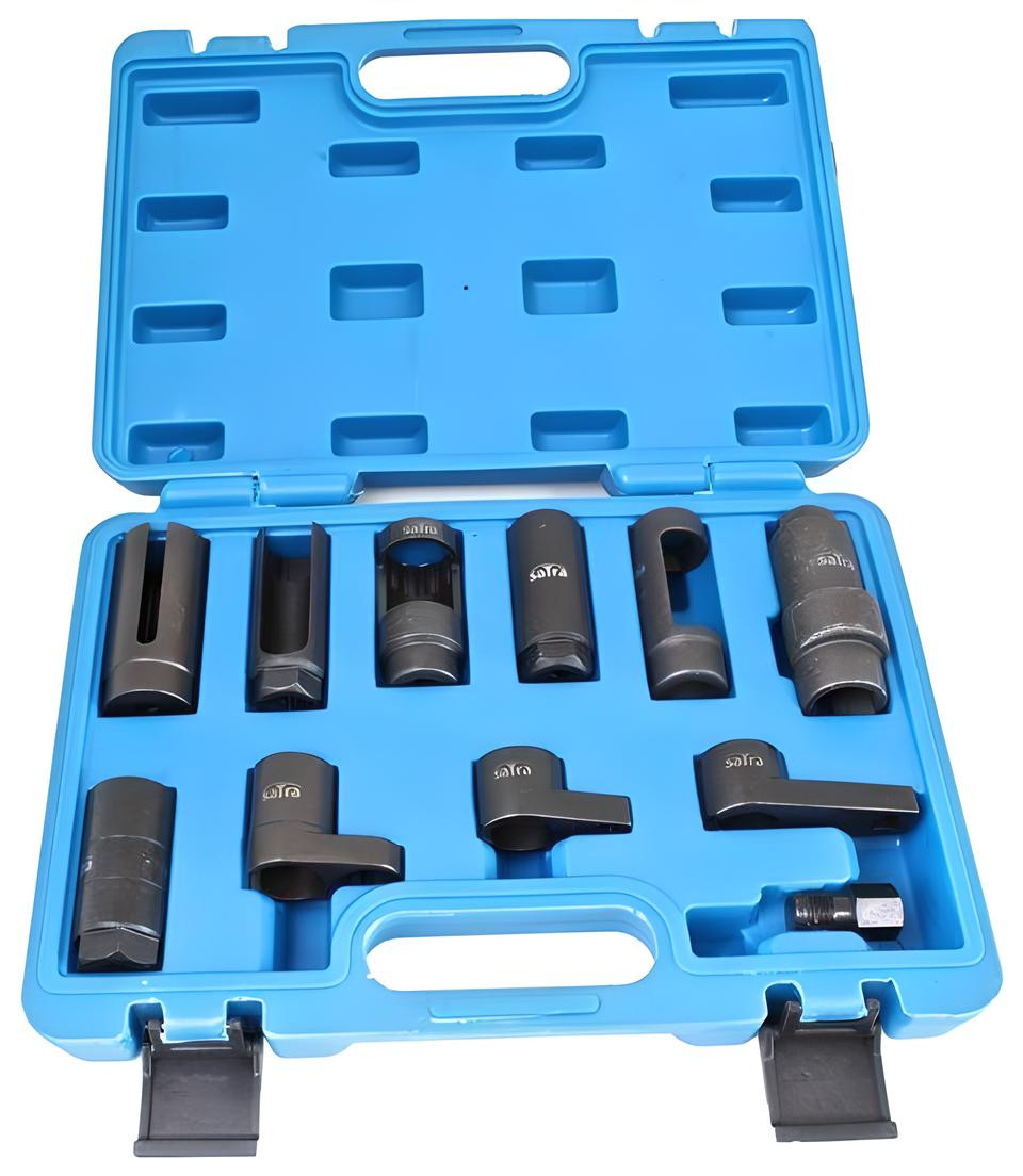 Coffret Douilles Sondes Lambda/Injecteurs/Capteurs – Satra |11 Pcs