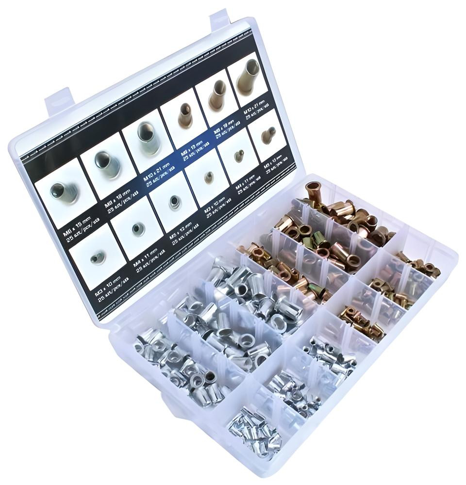 Boite Inserts Filetées M3-M10 – Asta | 300 pcs