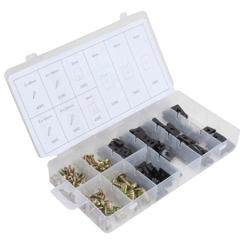 Boite Vis et Agrafes – Asta | 170 pcs
