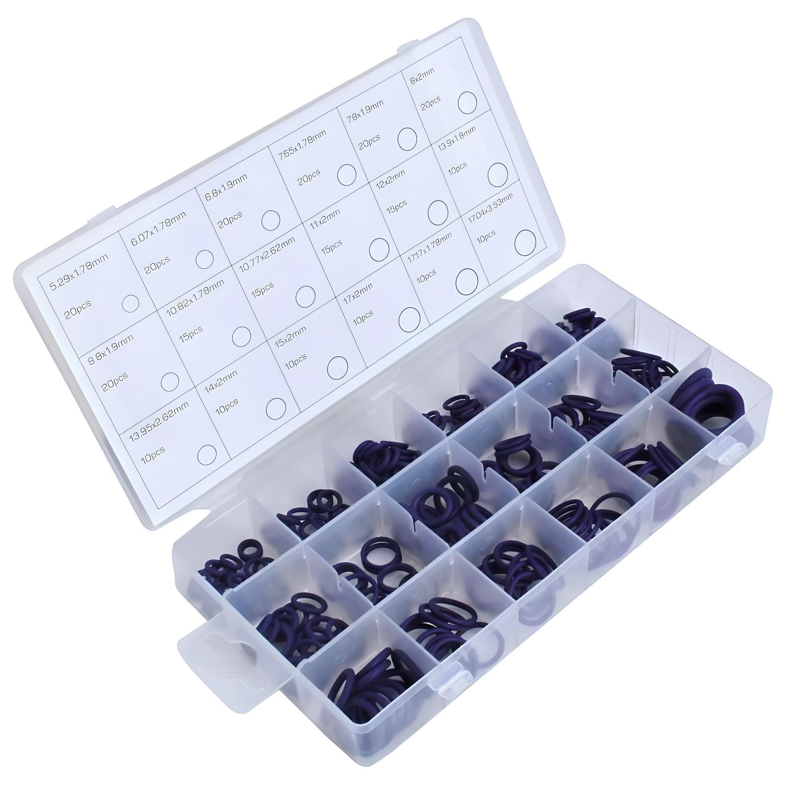 Coffret de Joints Toriques NBR – Asta | 270 pcs