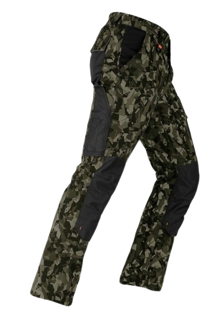 Pantalon De Travail Kapriol Tenere Pro – Vert / Camou