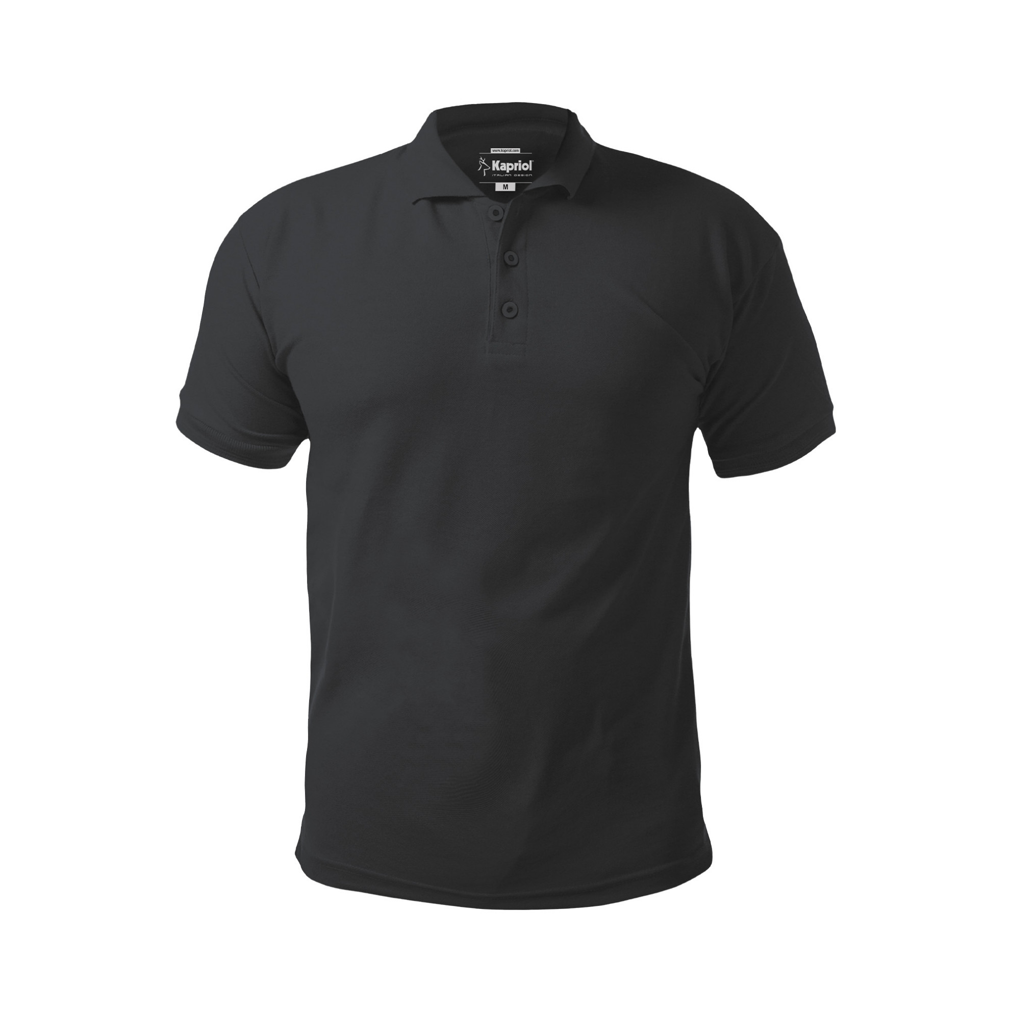 Polo Kapriol N.O.W – Noir / Manches Courtes