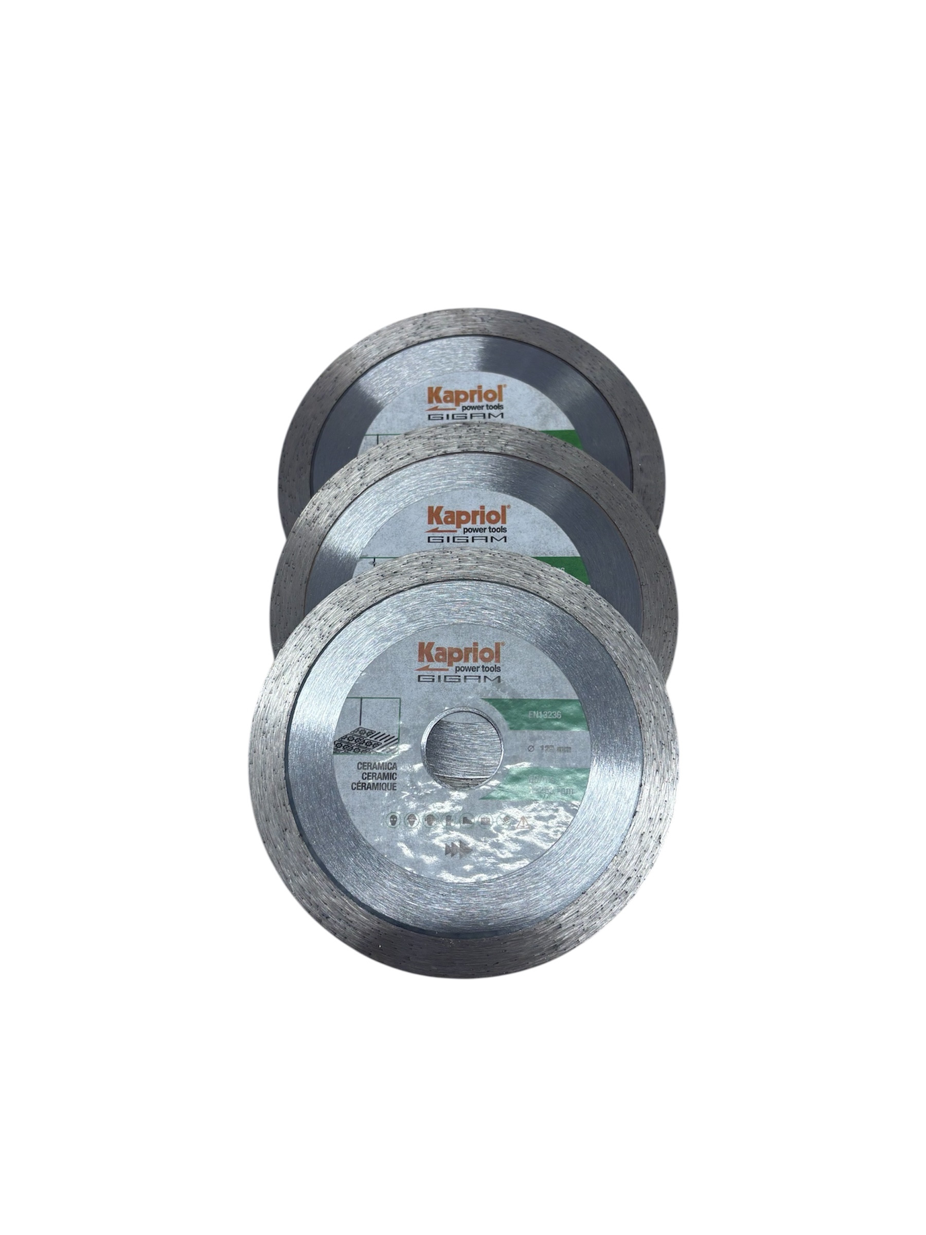 Lot 3 Disques Diamant Carrelage – Kapriol |125mm