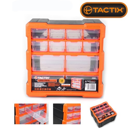 Organiseur tactix 12 tiroirs
